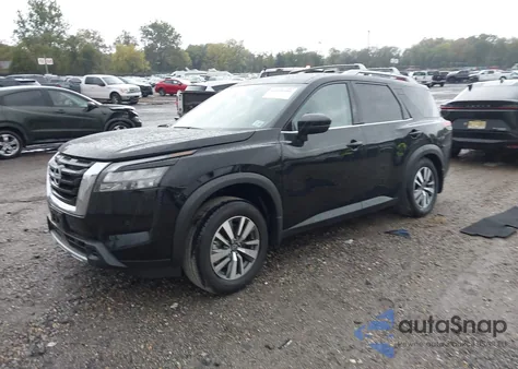 2025 Nissan Pathfinder Sl 4Wd z USA, uszkodzony, nr VIN 5N1DR3CC0SC240371